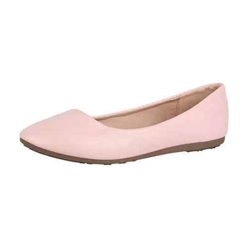 Elara Damen Ballerina Slip-Ons Flach Chunkyrayan Modell DY-10A