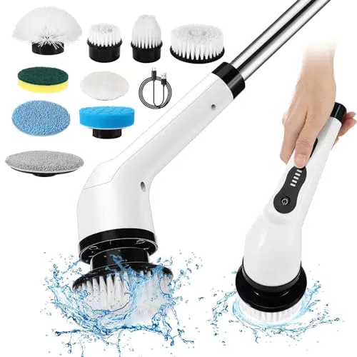 Reinigungsbürste Spin Scrubber – Elektrische Handbürste für Küche und Bad