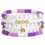 Emibele Freundschaftsarmband Set, DIY Alphabet-Armband für Frauen und Mädchen