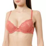 Emporio Armani Damen Push-Up-BH mit abnehmbaren Polstern und Spitzenverzierung