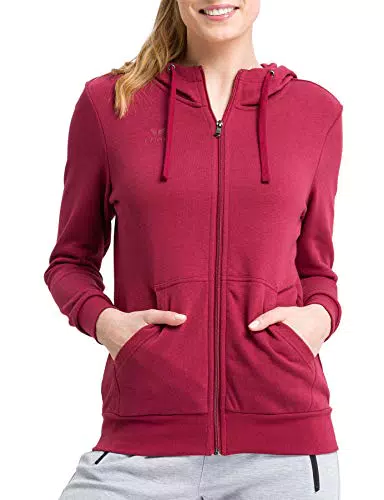 Erima Damen Basic Kapuzensweat Jacke, New Navy
