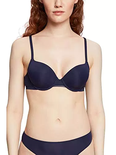 ESPRIT Damen Padded BH mit Logo-Print, sexy und gepolstert