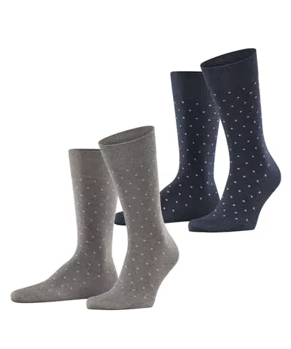 ESPRIT Herren Socken Fine Dot - Gemusterte Baumwollsocken für jeden Anlass