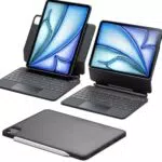 ESR Tastaturhülle für iPad Air 11 Zoll (M2 2024) und iPad Pro 11 mit Trackpad