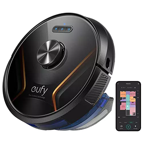 eufy RoboVac X8 Hybrid Saugroboter mit Wischfunktion und iPath Lasernavigation