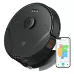 eufy X8 Pro Saugroboter mit Absaugstation & Wischfunktion, 2× 4.000Pa Saugkraft, Laser-Navigation - Ideal für Hartböden & Teppiche