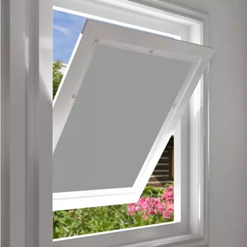 EUGAD Verdunkelungsrollo für Dachfenster, 100% Sonnenschutz ohne Bohren