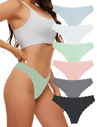 Evolyline Seamless String Tanga Damen – Unsichtbare Nahtlose Unterwäsche