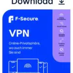 F-Secure VPN, 1 Jahr, 5 Geräte, PC/Mac/Mobile, Aktivierungscode per Email