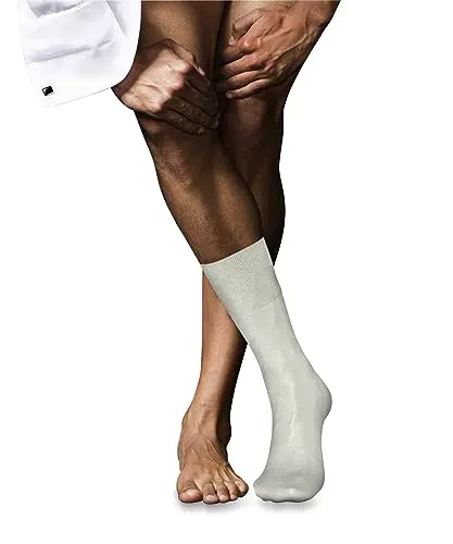 FALKE Herren Socken No. 4 M SO Seide einfarbig – Hochwertige Socken für jeden Tag