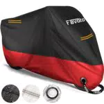 Favoto Motorradabdeckung Wasserdicht für Outdoor und Windschutz