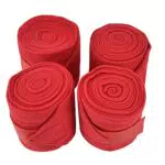 Fdit Pferde-Polo-Beinbandage Set - Atmungsaktive, selbstklebende Fleece-Bandagen