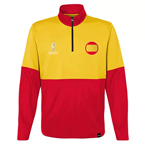 FIFA Offizieller Weltmeisterschaft 2022 1/4-Reißverschluss Pullover für Jungen