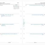 Filofax Terminplaner 2024 – Persönliche Woche auf zwei Seiten, 5 Sprachen