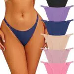 FINETOO Seamless Unterwäsche Damen - Verstellbarer Gürtel mit Metallschnalle Pantys