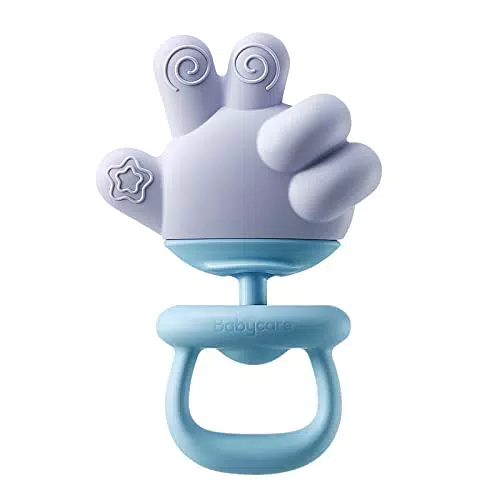 BC Babycare 10 pcs Rassel Beißring Set，Greifling Baby Spielzeug
