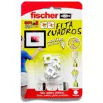 Fischer Bilderhaken 522206 – Hochwertige Aufhängung für Bilder und Rahmen