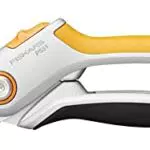 Fiskars PowerLever Bypass-Gartenschere P751 – Antihaftbeschichtete Klingen