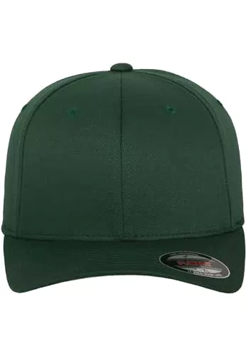 Flexfit Baseballkappe aus Wolle für Damen und Herren, Größe S-M