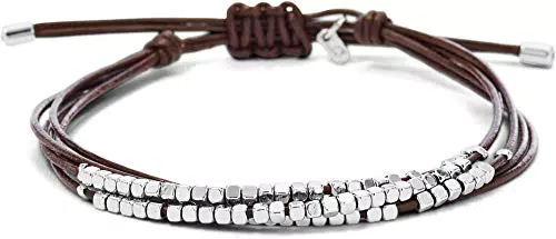 Fossil Armband für Frauen, verstellbares Grundmetallarmband JA6379040