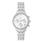 Fossil Damenuhr Neutra Chronograph Gold-Edelstahl ES5219