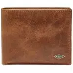 Fossil Geschenk für Männer Ryan, Leder Reisepassetui schwarz 12