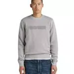 G-STAR RAW Herren Sweatshirt mit Distressed-Logo, Modell D24410-D575