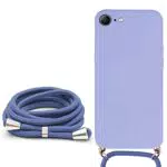 Galful iPhone SE 3 Handykette Hülle, Silikon Anti-Scratch Kette für iPhone 8/7