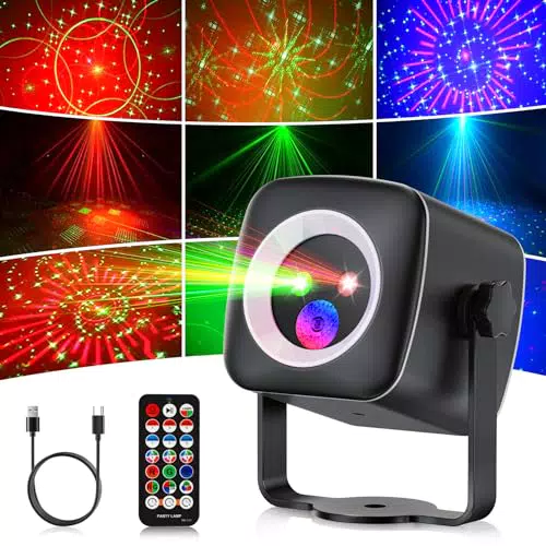 Gobikey Discokugel – Musikgesteuertes Partylicht mit Fernbedienung und USB Kabel