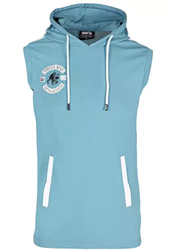 Gorilla Wear Oswego S/L Hooded T-Shirt für Bodybuilding und Freizeit