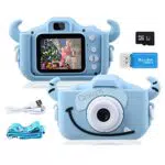 Kinder Kamera - Digitalkamera für Kinder, 2.0” Display, 1080P HD Fotoapparat für Weihnachten & Geburtstag