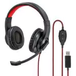 Hama PC Headset mit Mikrofon für Videokonferenzen und Homeoffice