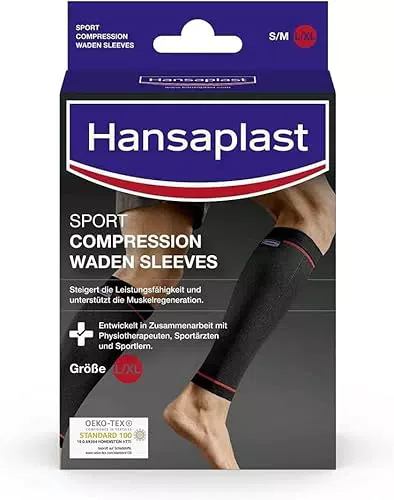 Hansaplast Sport Kompressionsstrümpfe für Waden zur Muskelunterstützung