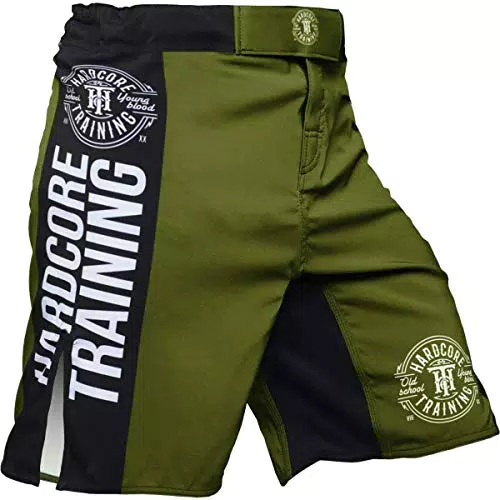 Hardcore Training Fight Shorts für Herren – MMA, BJJ, Grappling, Boxen, Muay Thai