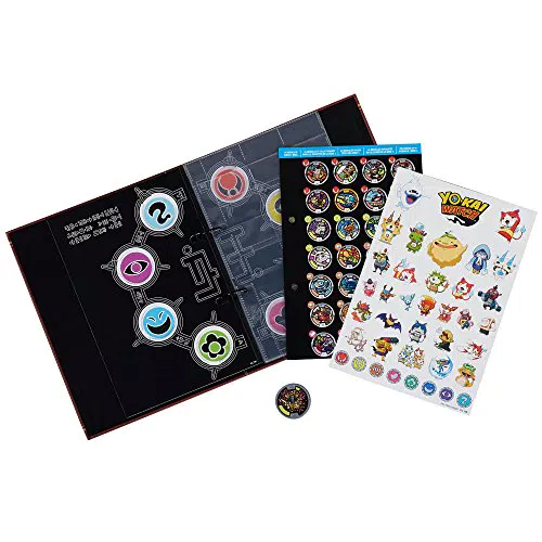 Hasbro Yo-Kai Watch Sammelbuch mit Medaille – Sammelspielzeug für Fans