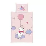 Herding Baby-Bettwäsche-Set Disney Winnie Pooh Wendemotiv mit Reißverschluss