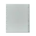 Herlitz Register A-Z, 24 x 29,7 cm, Überbreite, PP, Eurolochung