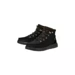 Dude Herren Bradley Lederstiefel - Schwarz