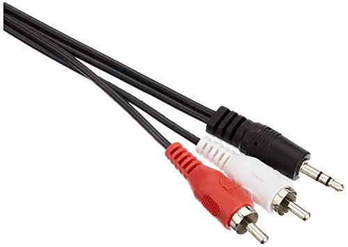 HOLLYWOOD Starsound 3,5mm Klinke auf Cinch Adapterkabel 5m