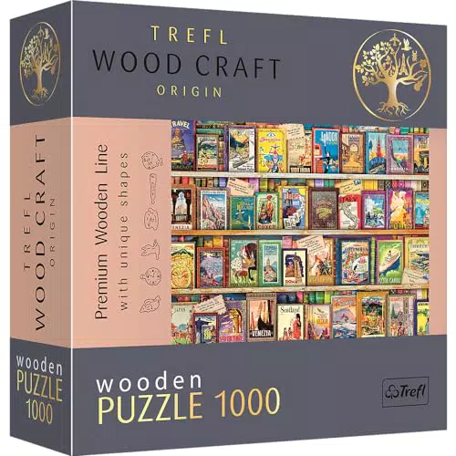 Holz Puzzle Weltreiseführer – Entdecken Sie die Welt in einem Spiel!