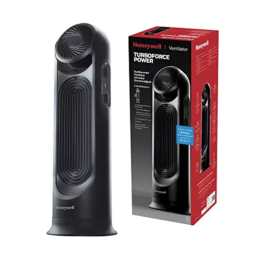 Honeywell TurboForce 2-in-1 Turmventilator mit hoher Geschwindigkeit