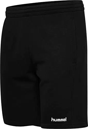 HUMMEL Damen Shorts HMLGO Cotton Bermuda Woman, Grau Melange 203532-2006