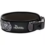 Hunter Halsband Divo Reflect - Schwarz/Grau