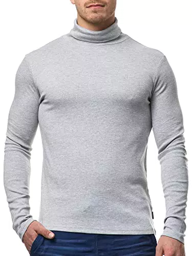 Indicode Eagon Langarmshirt mit Rollkragen für Herren