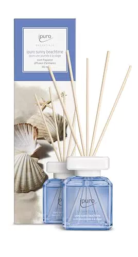 ipuro Essentials Raumduft Sunny Beachtime | Lufterfrischer mit Grapefruit und Zitrone