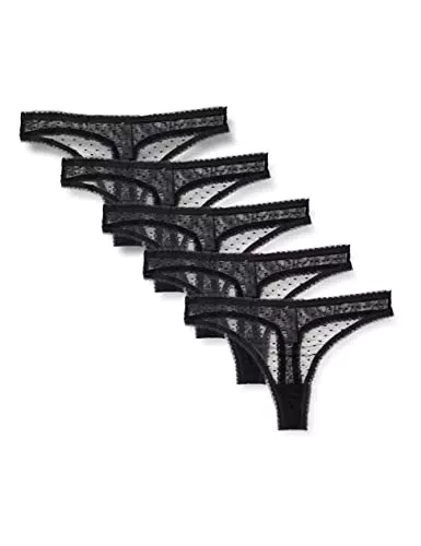 Iris & Lilly Damen Tanga-Unterwäsche Netz - Elegante Unterwäsche für jeden Tag