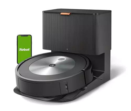 iRobot Roomba j7+ WLAN-fähiger Saugroboter mit automatischer Absaugstation