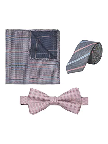 JACK & JONES Herren Krawatte und Fliege Set - Sommer Geschenkbox