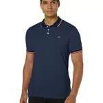 JACK & JONES Herren JPRBLUWIN Polo SS STS Polohemd, Navy Blazer