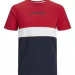 Jack & Jones Herren JJEREID Blocking Tee T-Shirt